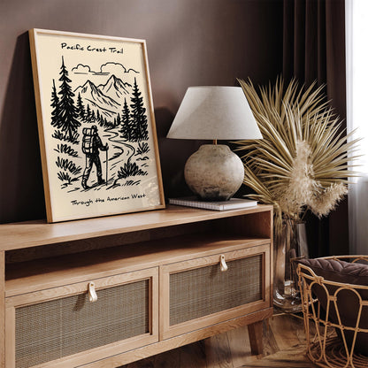 Pacific Crest Trail Poster