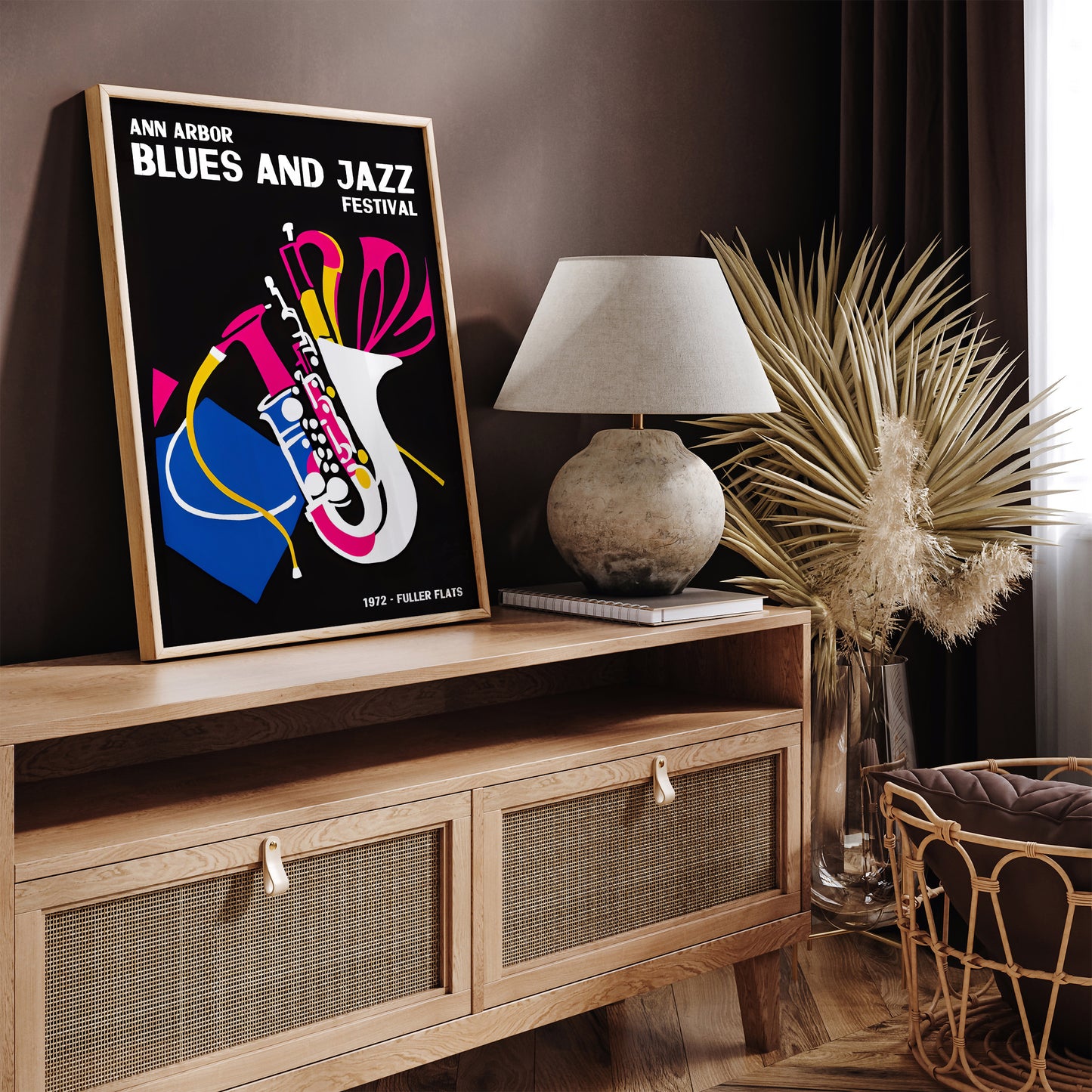 Ann Arbor Blues and Jazz Festival Poster