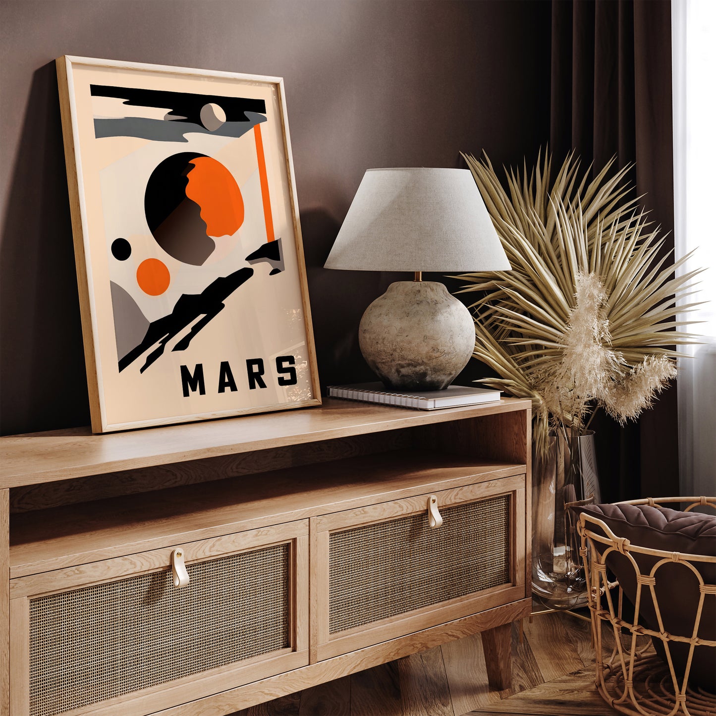 MARS - Minimalist Space Poster