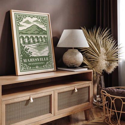 Marysville Pennsylvania Travel Poster