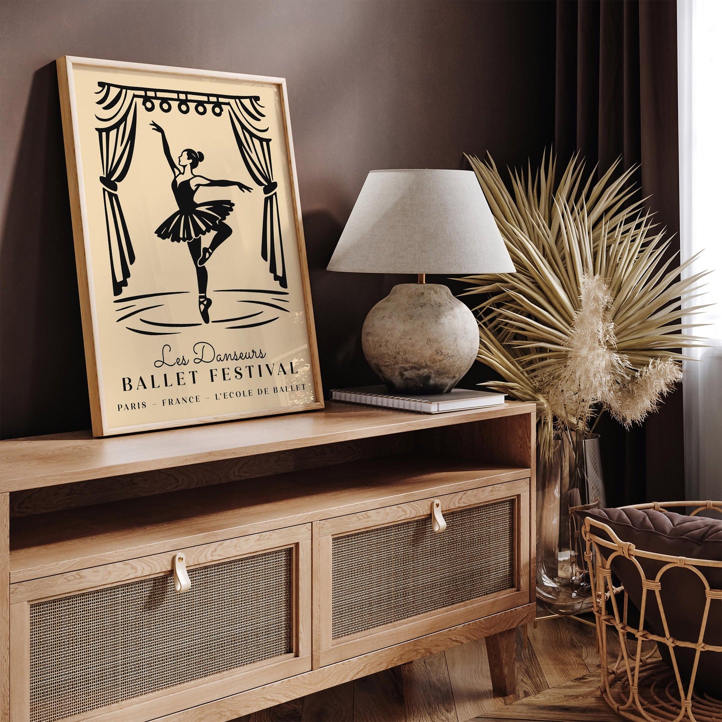 Les Danseurs Paris Ballet Poster