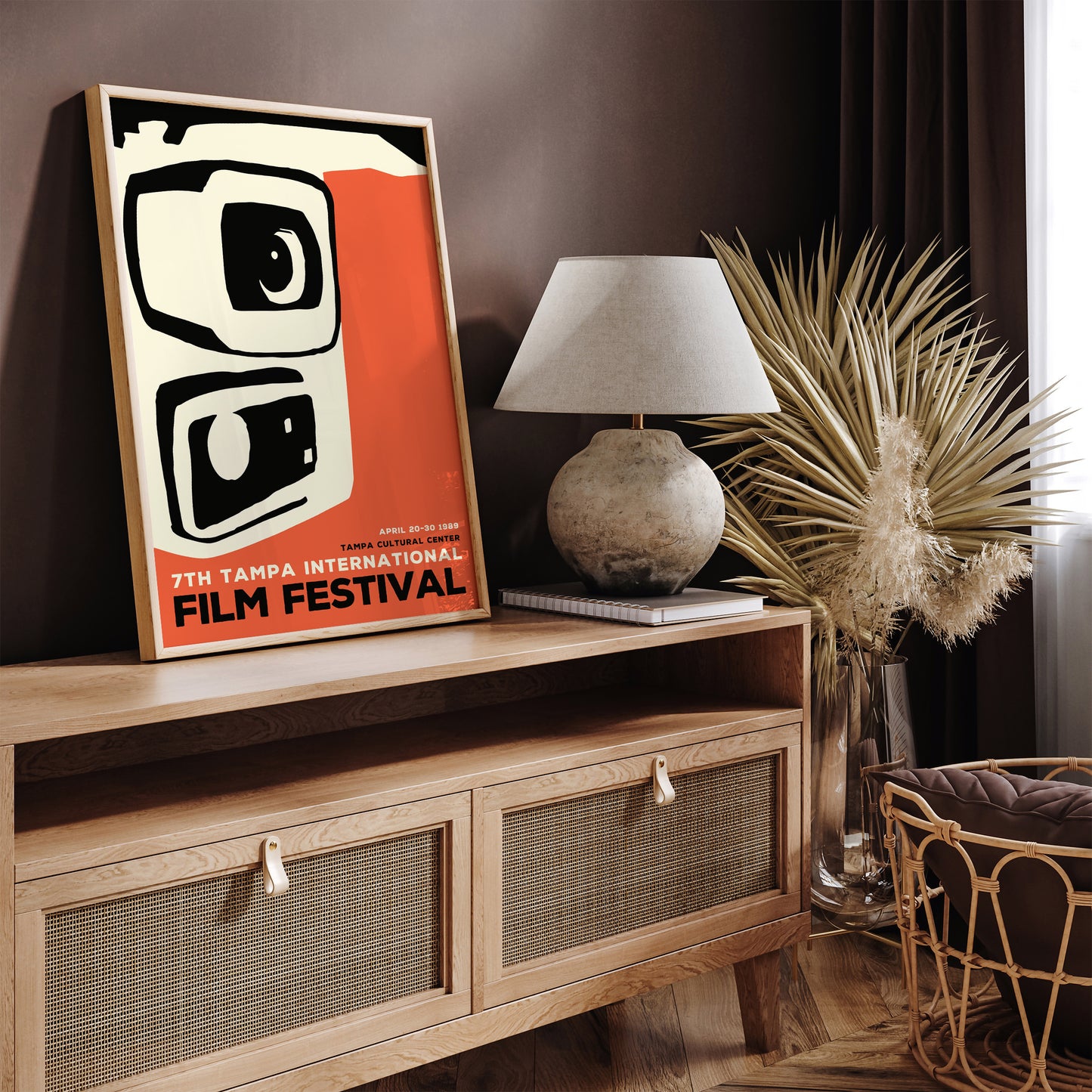 7th Tampa Film Festival Retro Poster