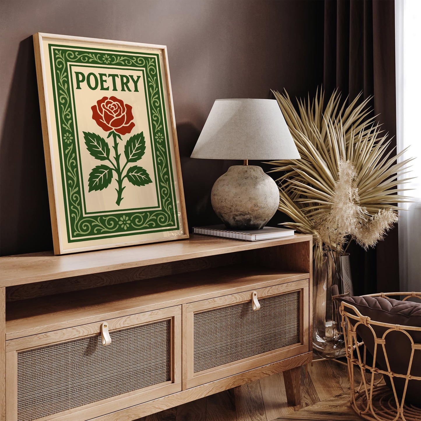 Poetry Literary Art Print