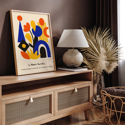Paul Klee inspired Wall Art Print