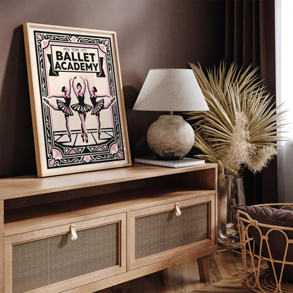 New York City Ballet Academy Poster