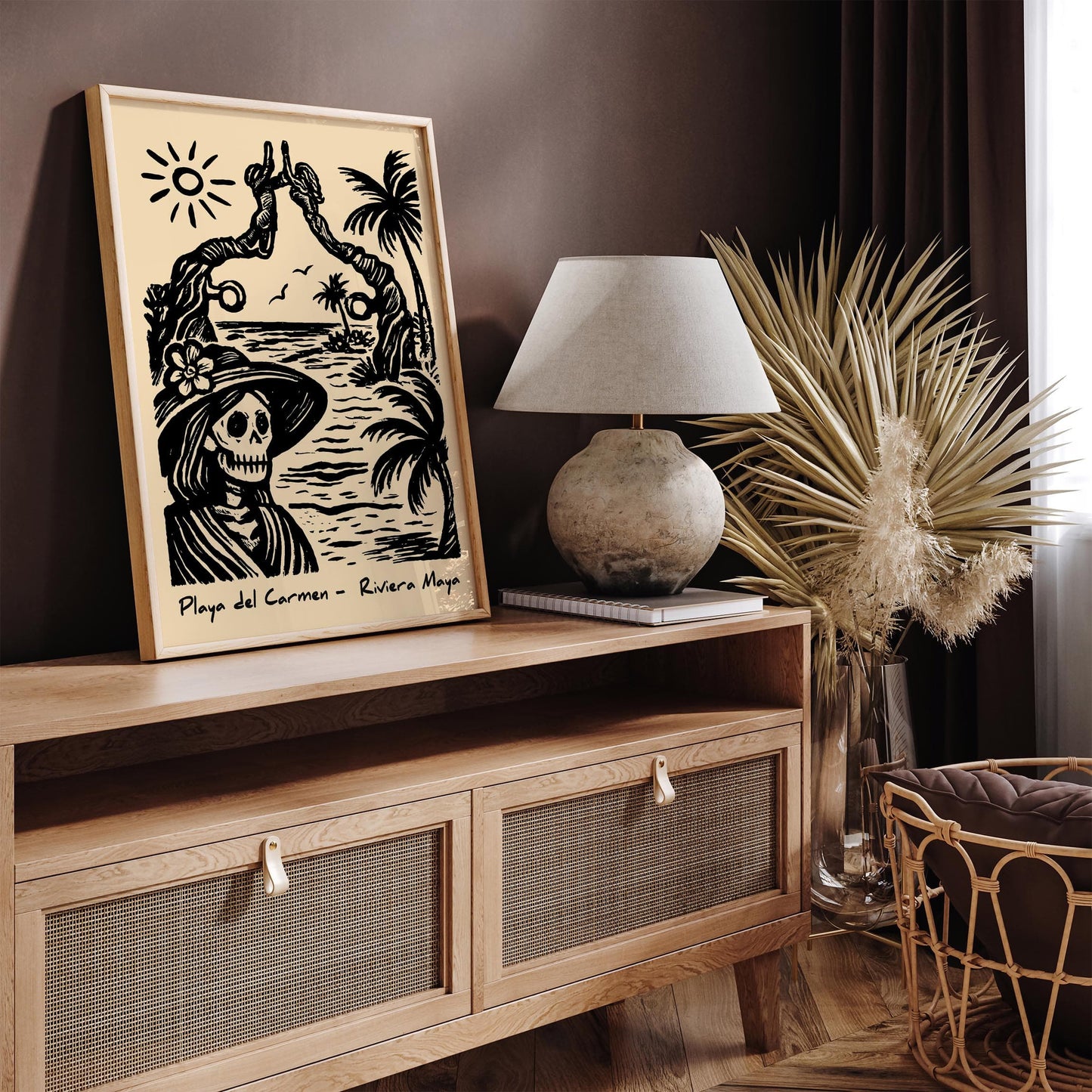 Playa del Carmen Poster - Riviera Maya Mexico Print