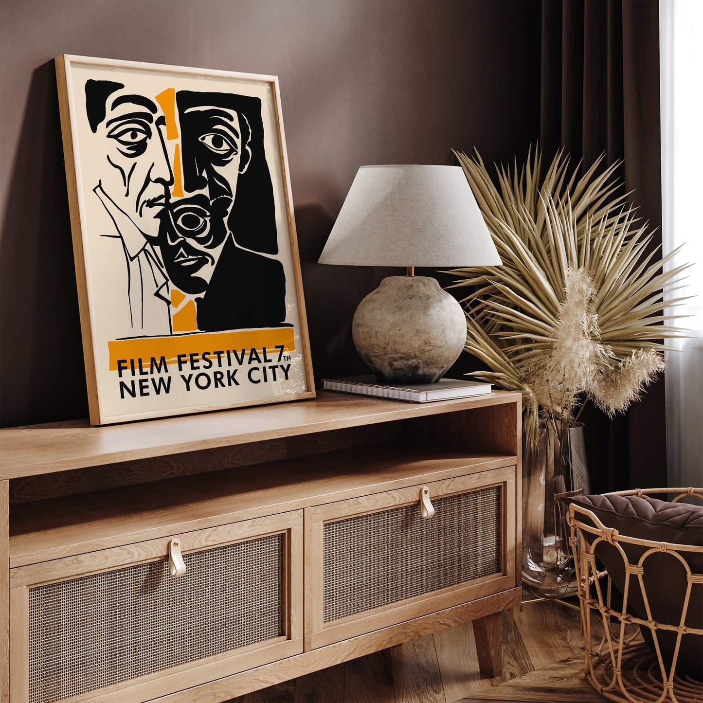 New York City Film Festival Art Print