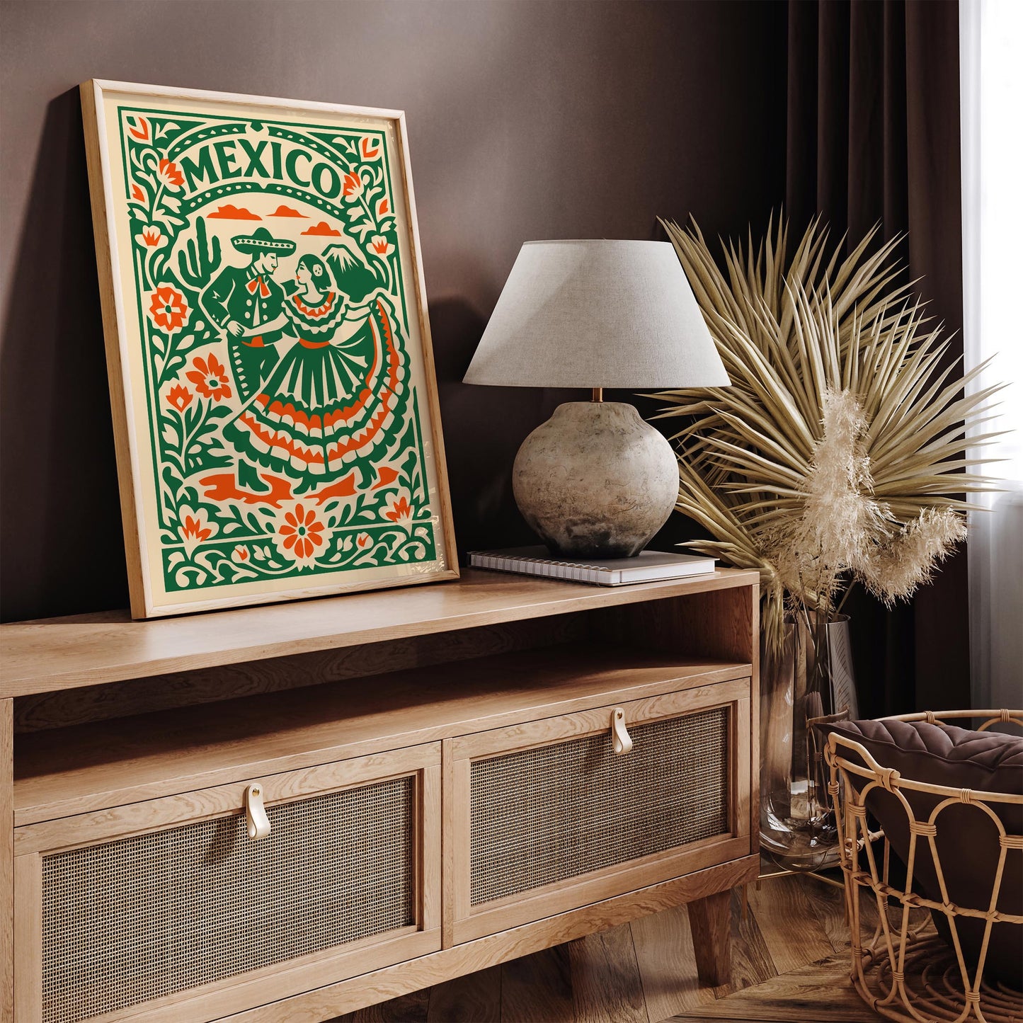 Mexico Fiesta Scenic Poster