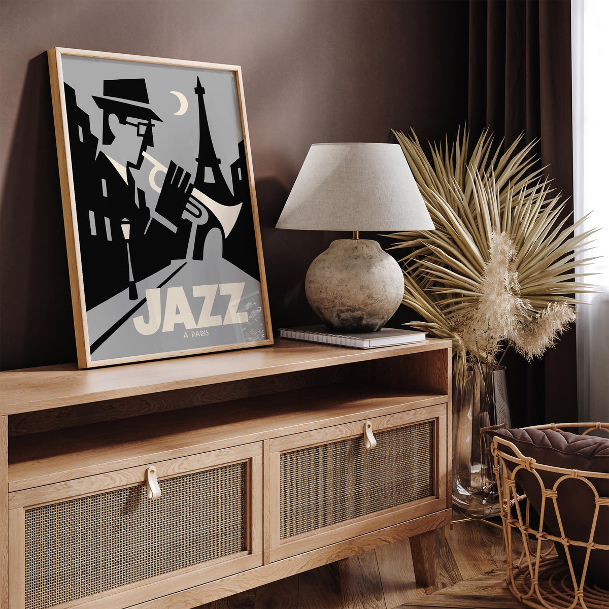 Jazz Paris Music Festival Art Poster