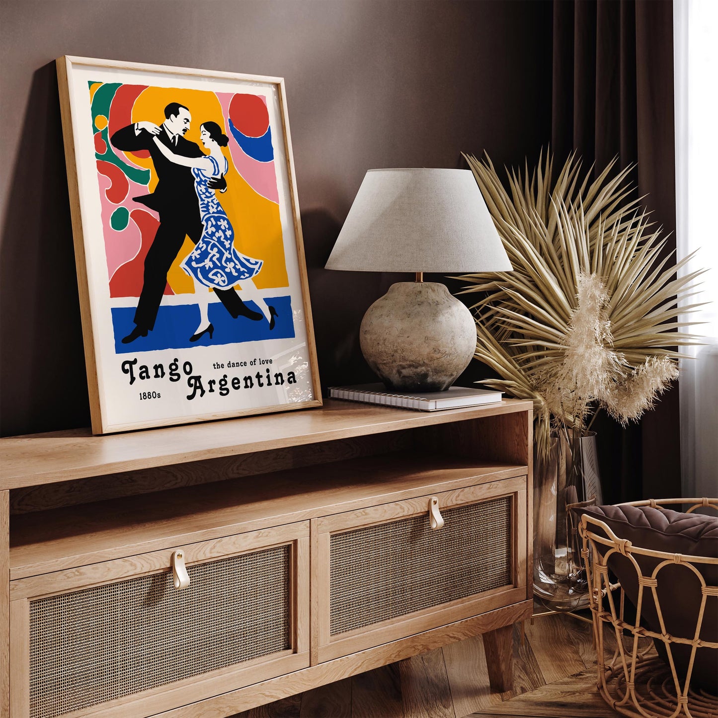 Tango Argentina Dance Wall Art Print 2026