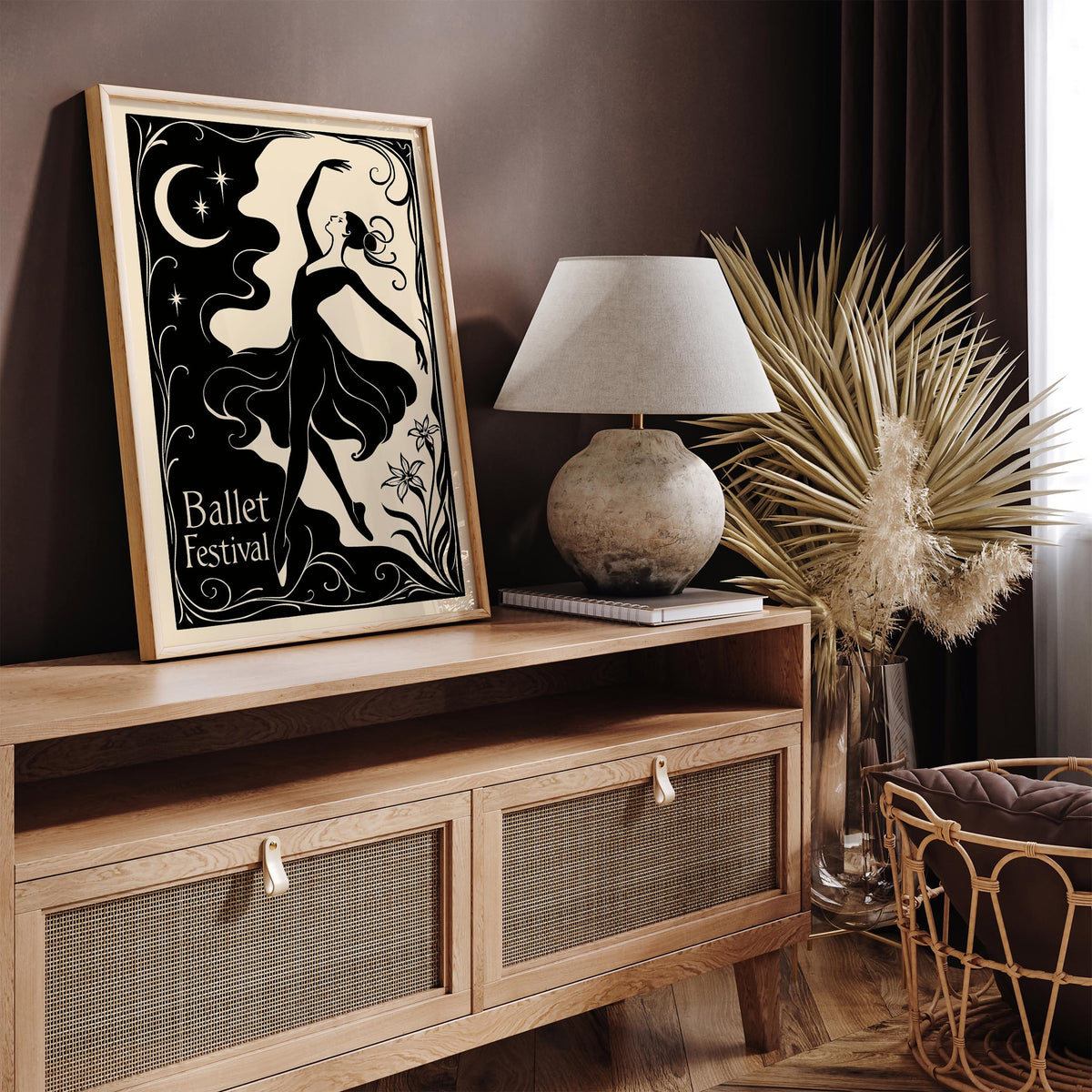 Vintage Ballet Festival Poster