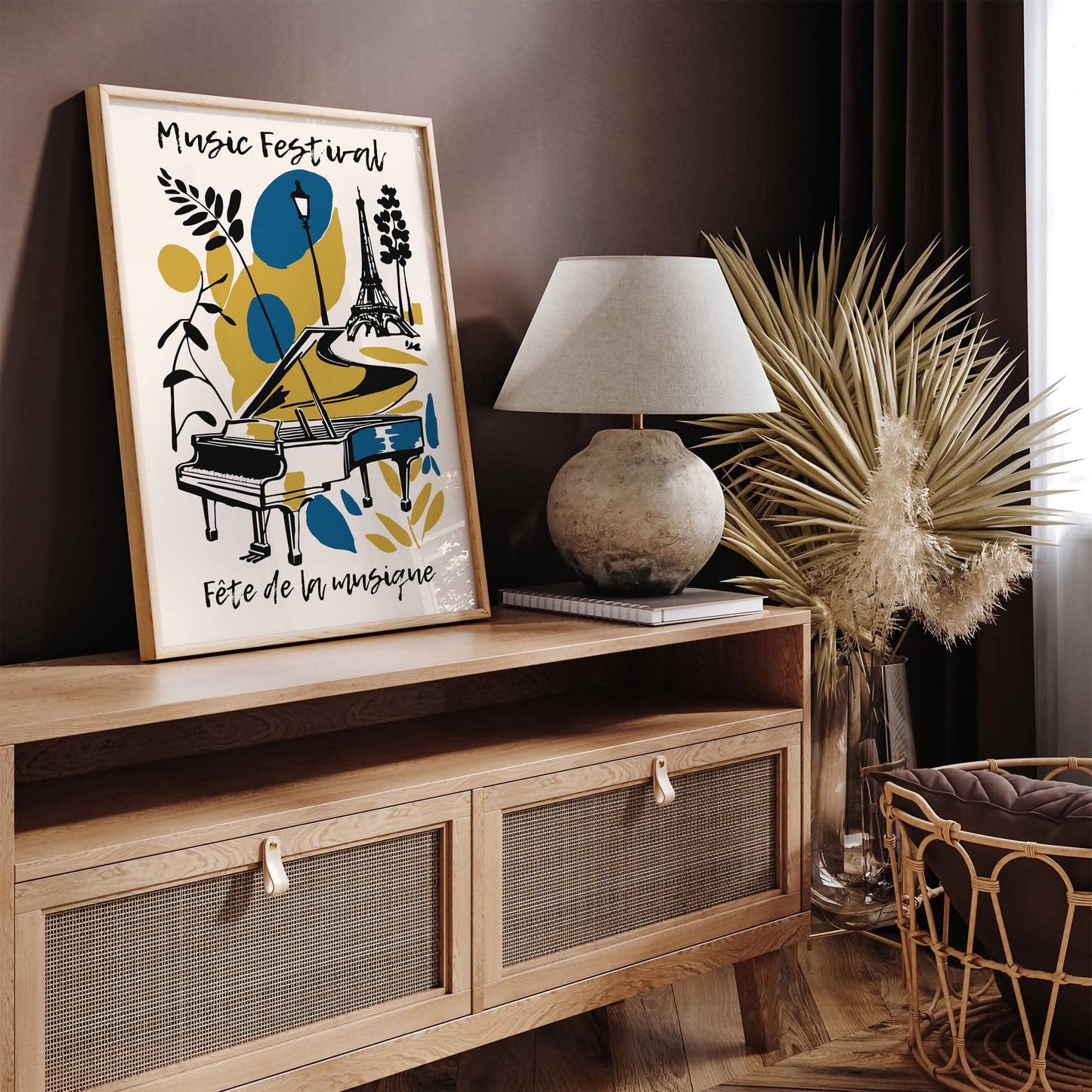 Fete de la Musique French Poster 2025