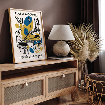 Fete de la Musique French Poster 2025