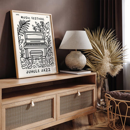 Jungle Jazz Music Festival 2002 NYC Poster