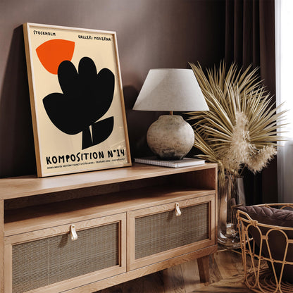 Modern Art Exhibition Poster – Contemporary Wall Art Print