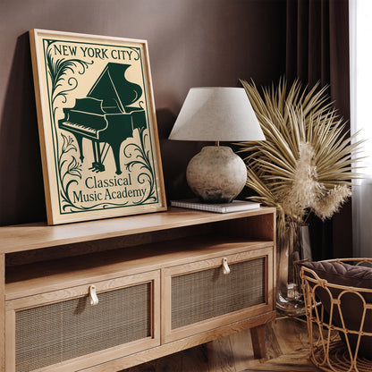 New York Classical Music Academy Art Poster