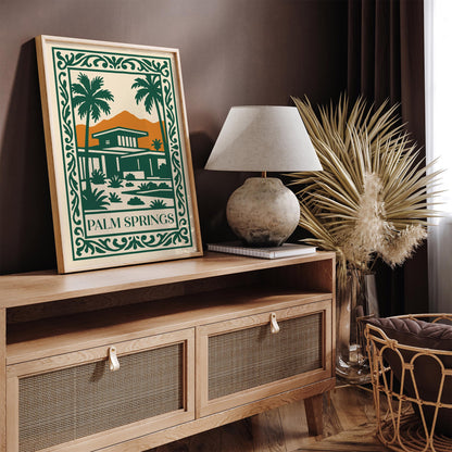 Palm Springs Kaufmann Desert House Poster