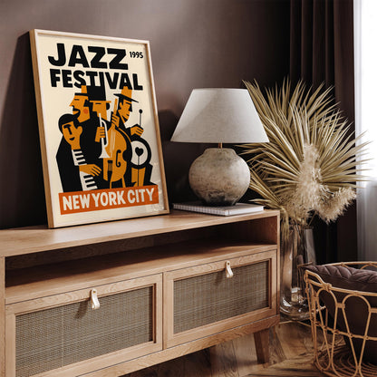 Jazz Festival New York City Poster