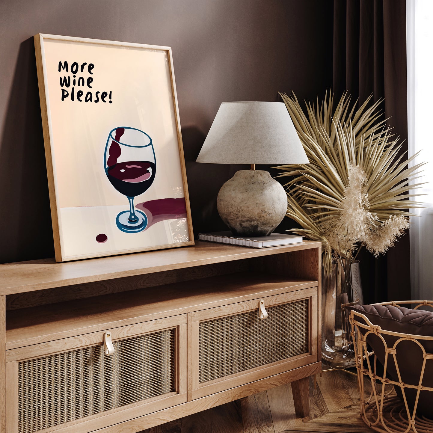 More Wine Please - Suble Art Print