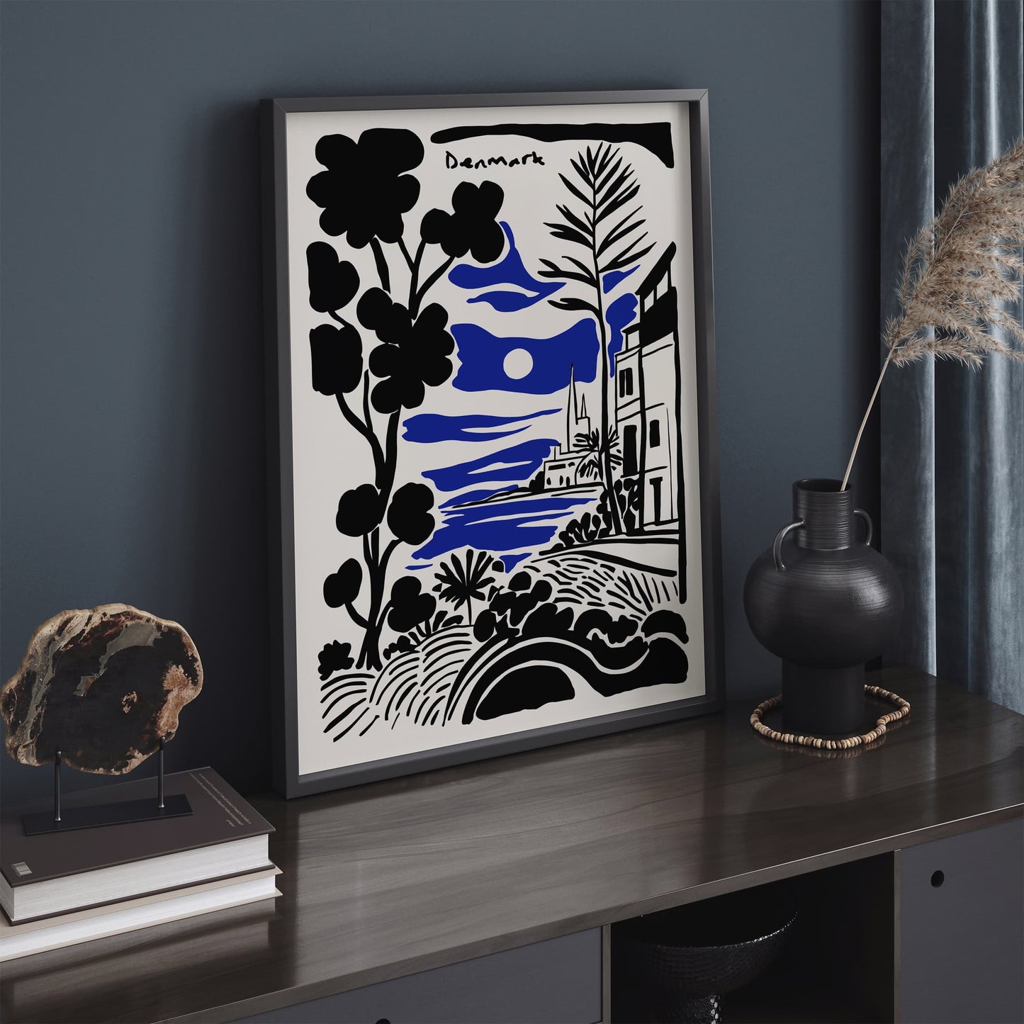 Denmark Cityscape Landscape Poster 2026