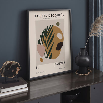 Papiers Decoupes Bohemian Art Print