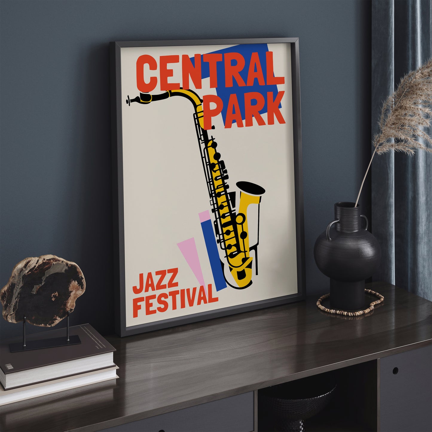 Central Park Jazz Festival Poster