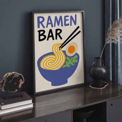 Ramen Bar Japanese Food Art Print