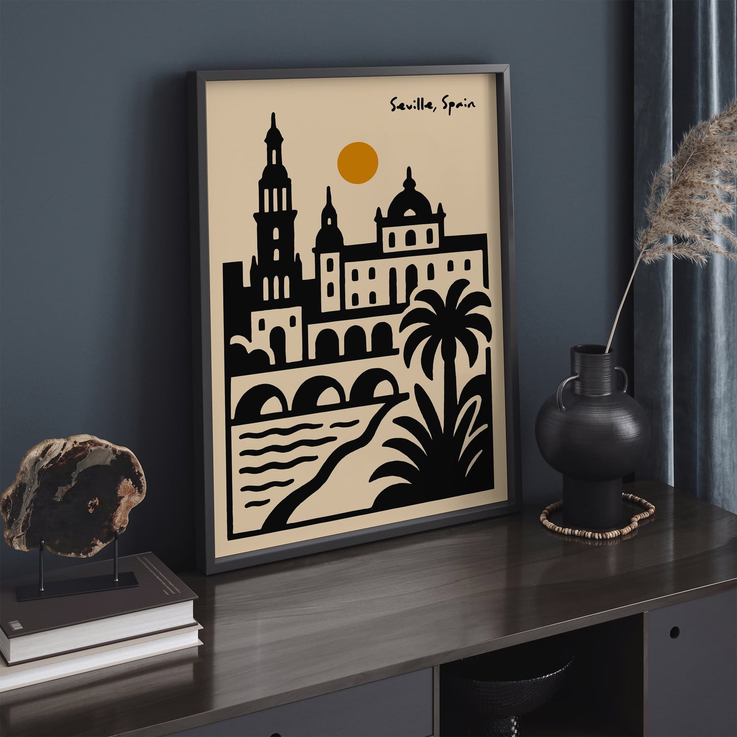 Seville Spain Modern Architecture Poster