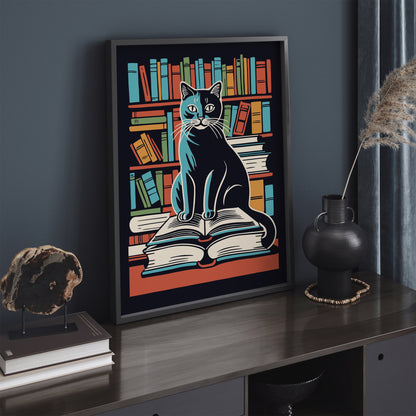 Book Lovers Club Wall Art Print 2025