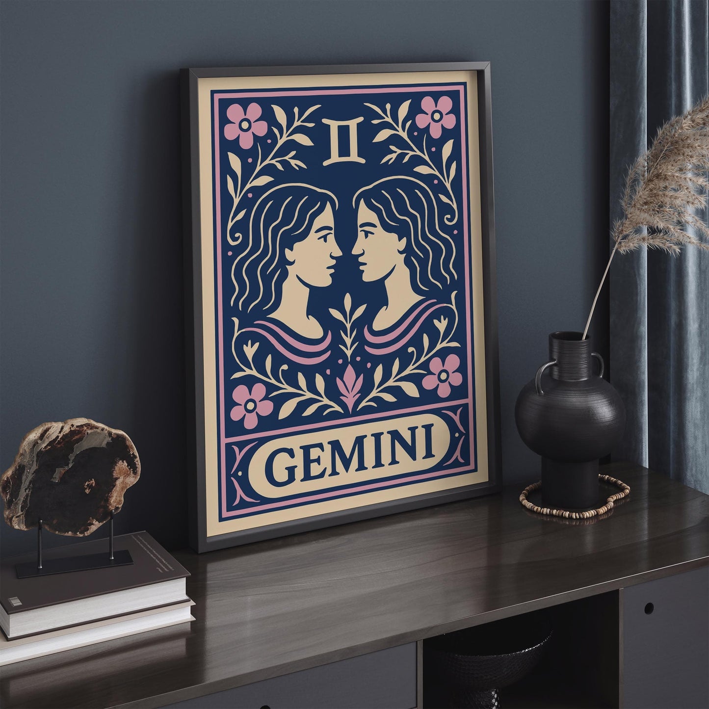 Gemini Zodiac Sign - Astrology Wall Art Print