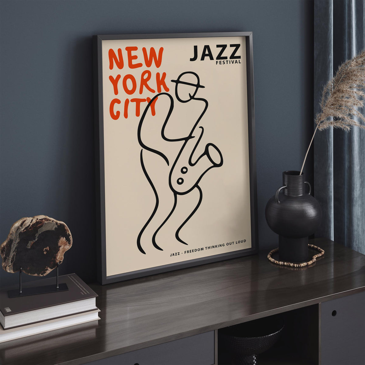 New York City Jazz Festival Art Poster