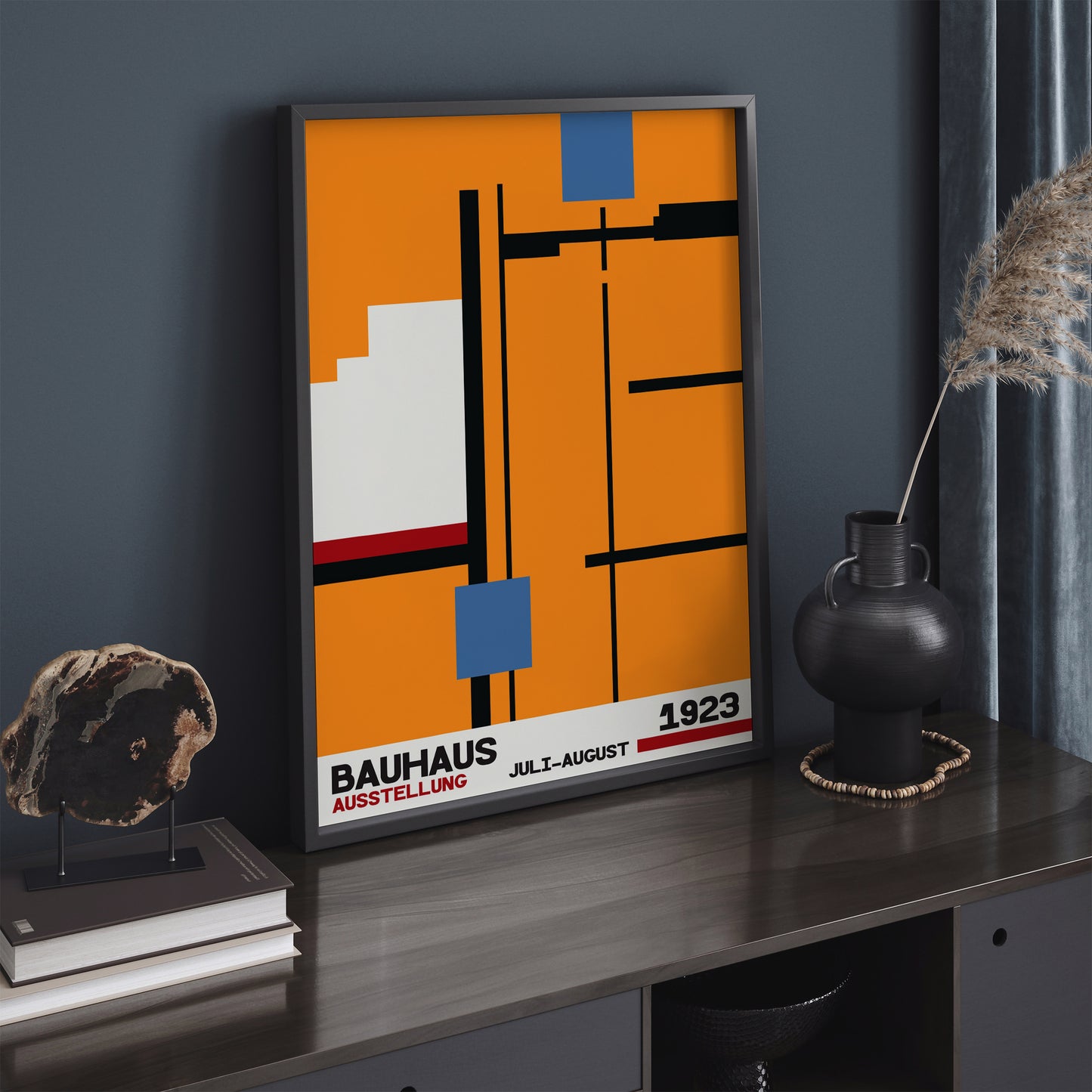 1923 Vintage Bauhaus Poster