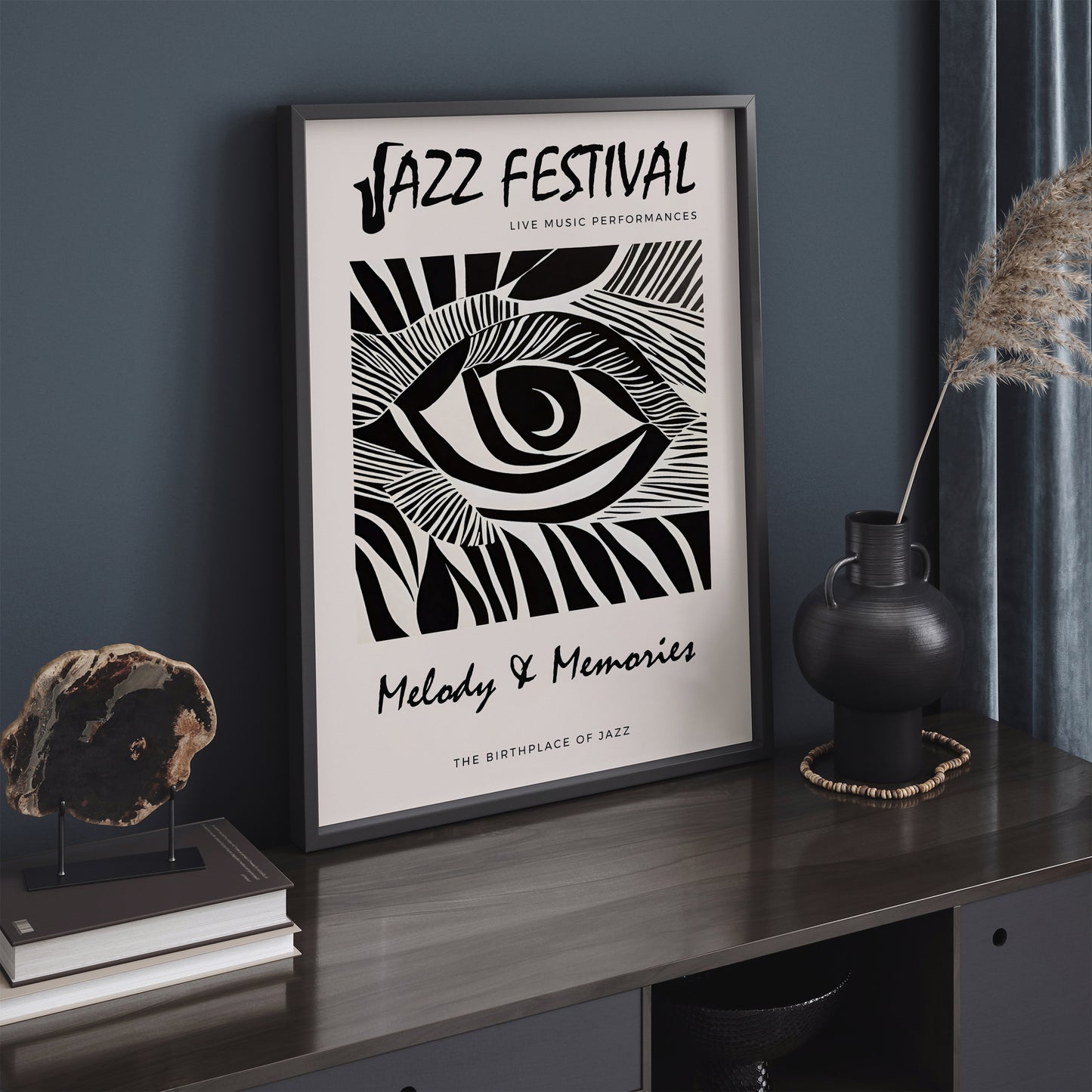 Jazz Music New Orleans Poster