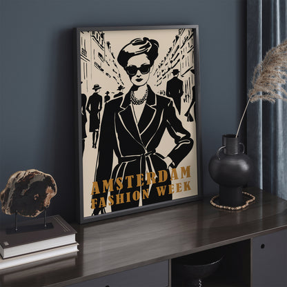 Amsterdam Fashion Week Art Print