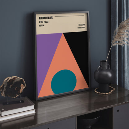 Bauhaus Dessau Harvard Poster