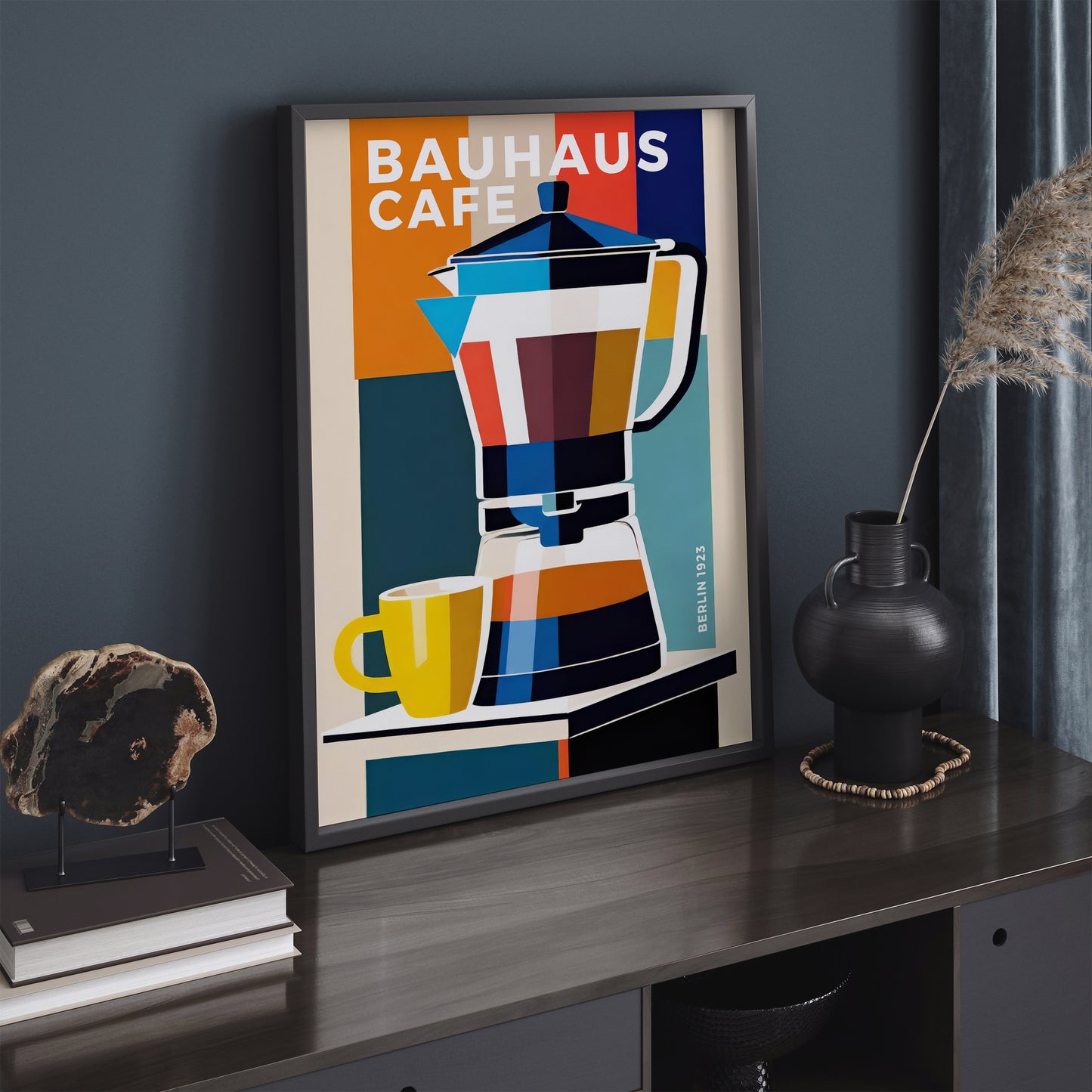 Bauhaus Cafe Berlin Poster