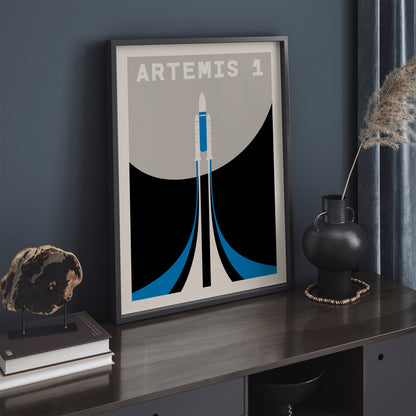 Artemis 1 - Moon Mission Poster