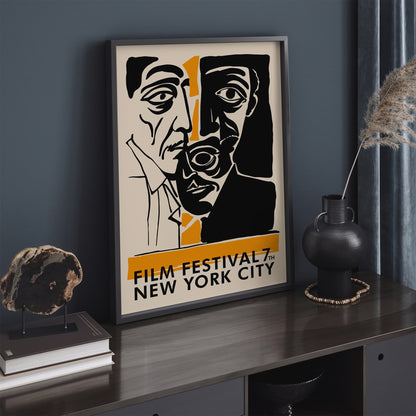 New York City Film Festival Art Print