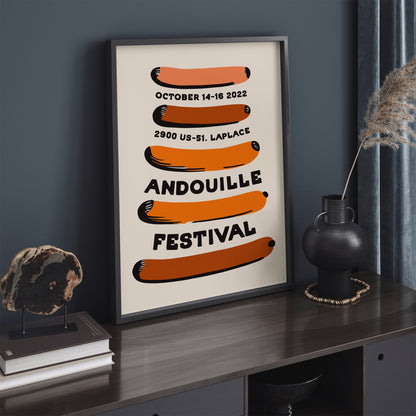 Andouille Sausage Festival 2022 Poster