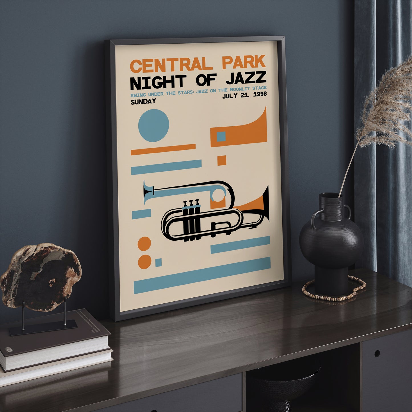 Central Park NIGHT OF JAZZ Poster