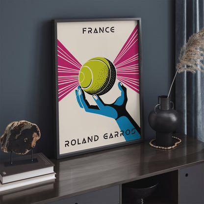 Roland Garros French Tennis Wall Art 2024