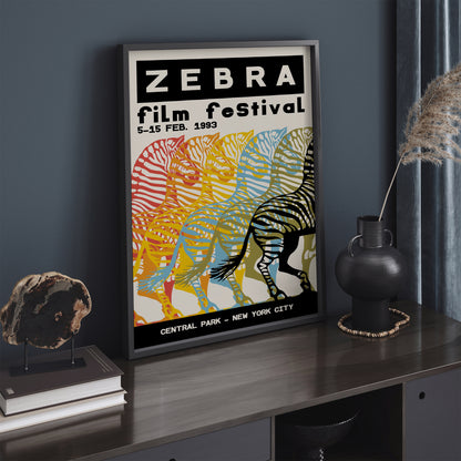 Zebra Film Festival - NYC Advertising Poster