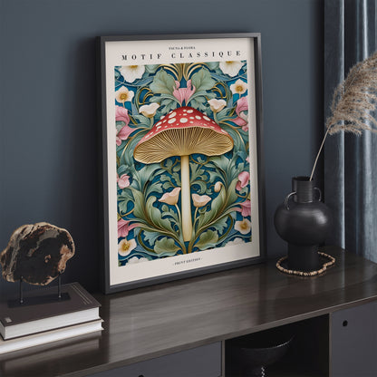 Fauna & Flora Mushroom Art Print