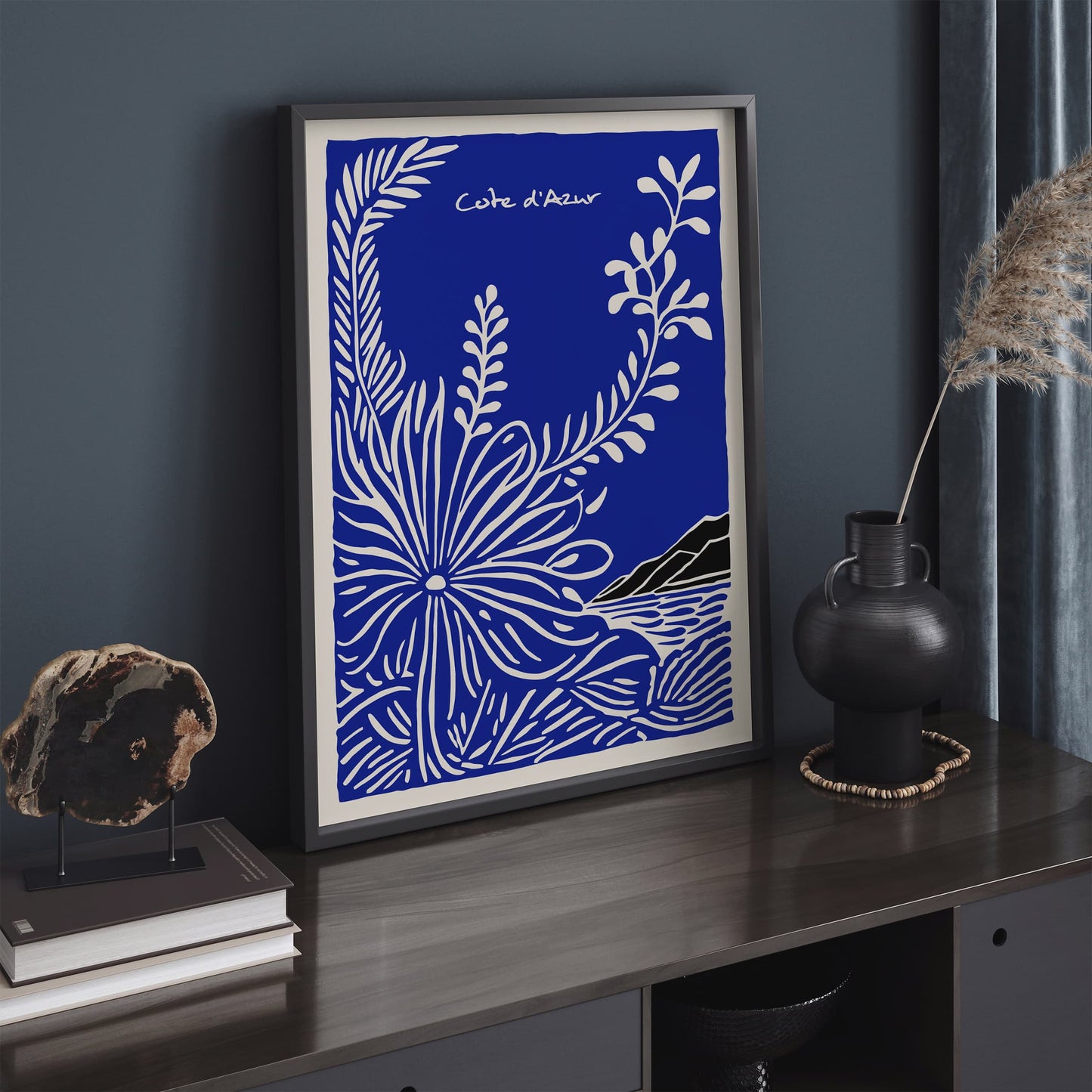 Cote d Azur Travel Art Print