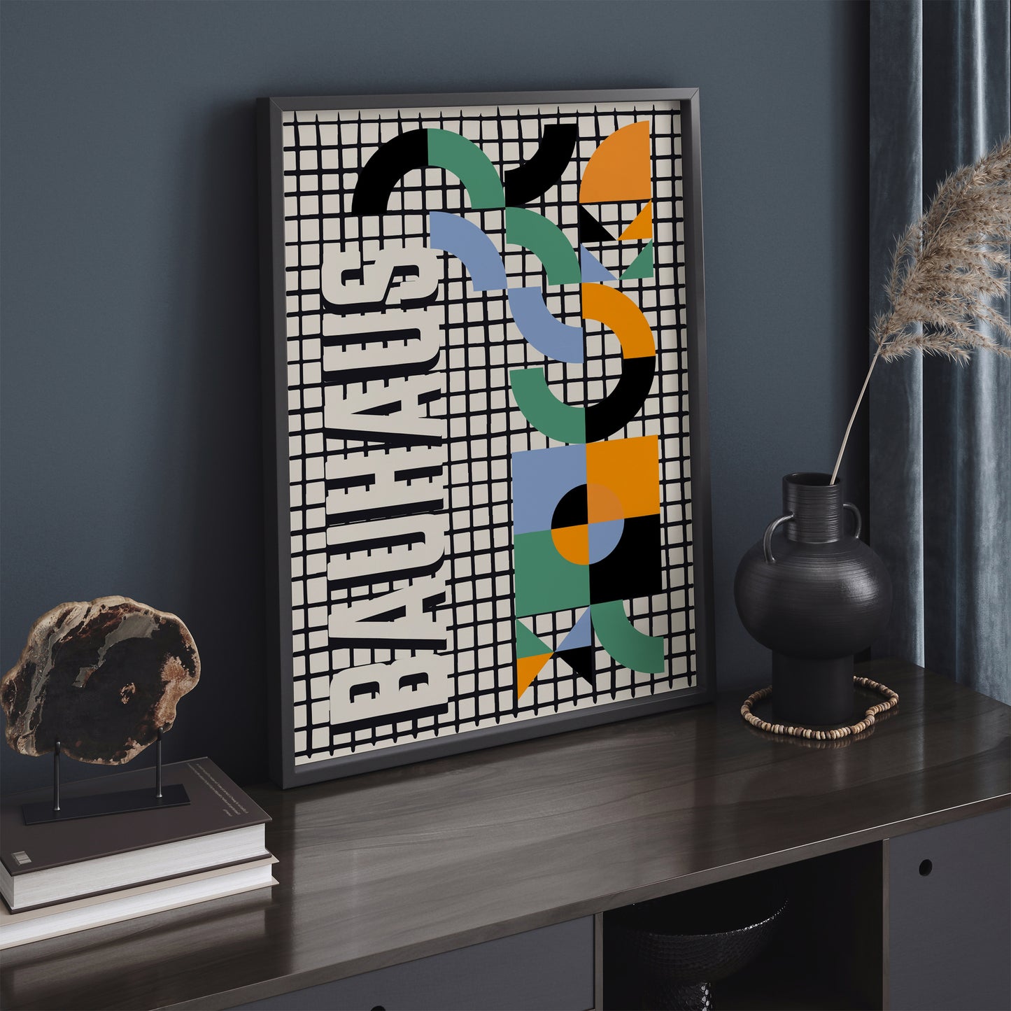 Retro Bauhaus Poster