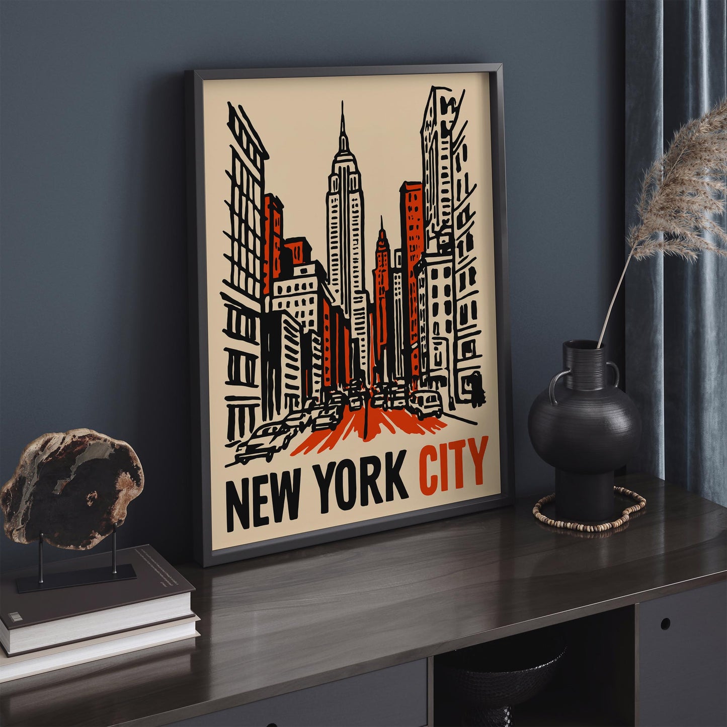 New York City Cityscape Poster