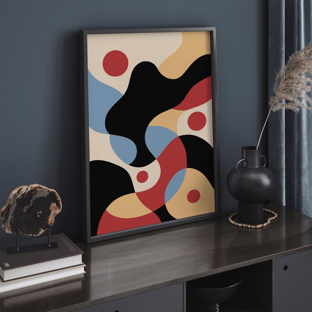 Mid Century Modern Abstract Wall Art