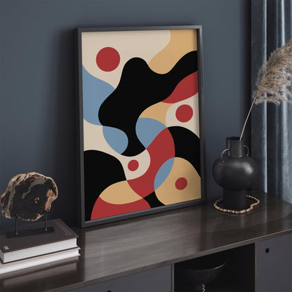 Mid Century Modern Abstract Wall Art