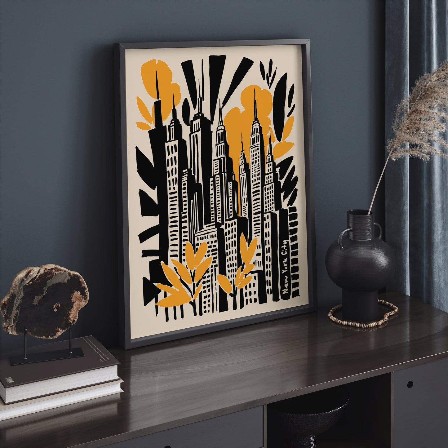 New York City Travel Modern Poster