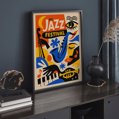 New York City Jazz Festival Art Poster